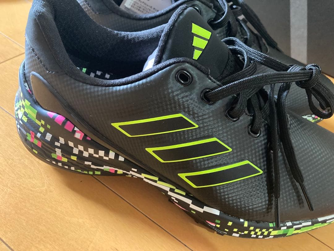 新品adidasアディダスゴルフシューズ　ゼットジー23 グリッチ