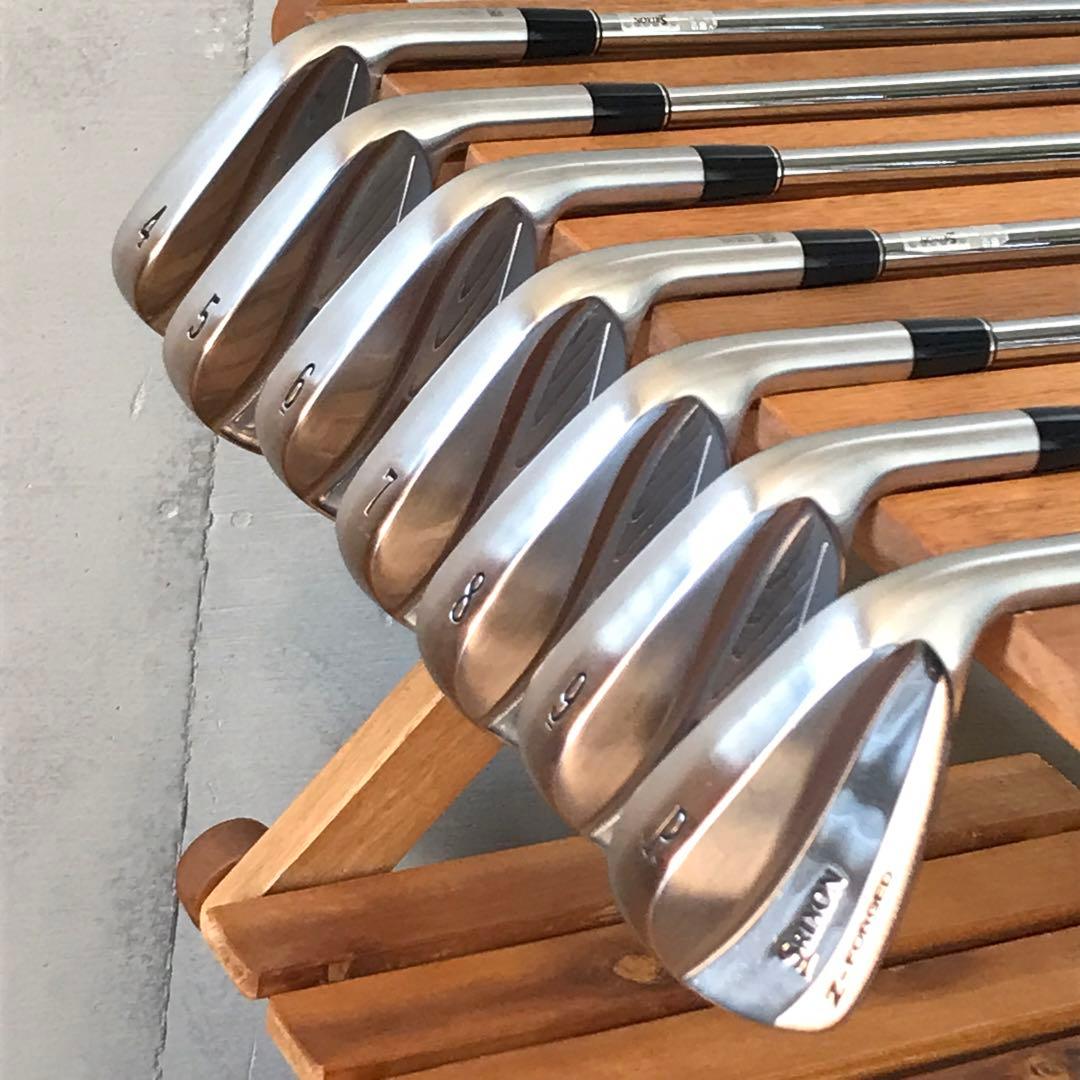 【美品】SRIXON Z-FORGED アイアン7本セット（♯4-PW）