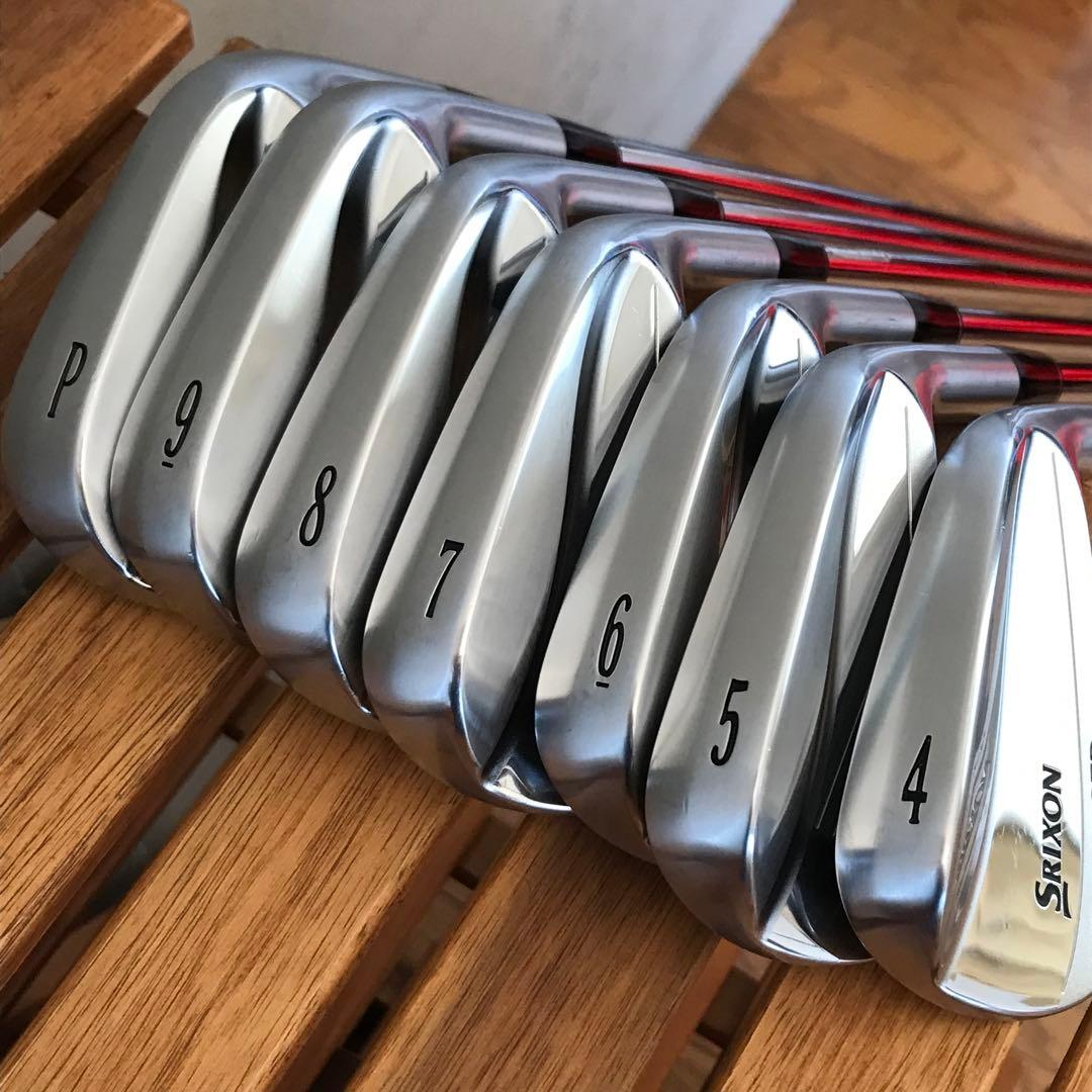 【美品】SRIXON Z-FORGED アイアン7本セット（♯4-PW）
