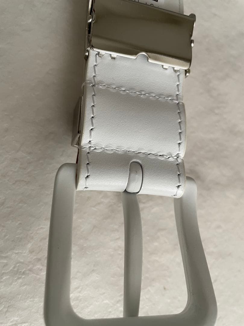 PEARLY GATES ホワイトロゴベルト　新品