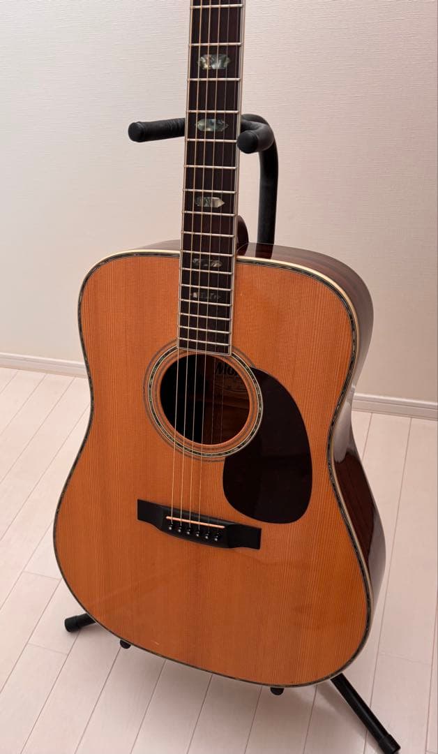モーリスW-40ジャパンヴィンテージ78年製ハカランダ良品ケース付アコギ