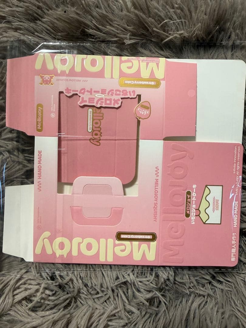Mellojoy メロジョイ シュリンク付きいちごホールケーキ 付属品フルセット