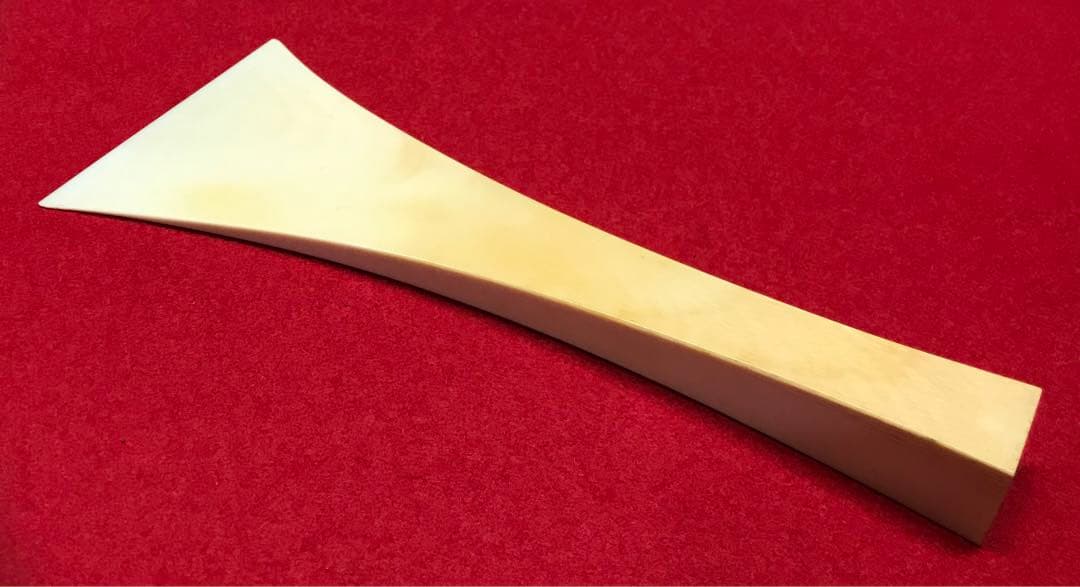 三味線撥105天然素材マンモス/三味線/弦楽器/バチ