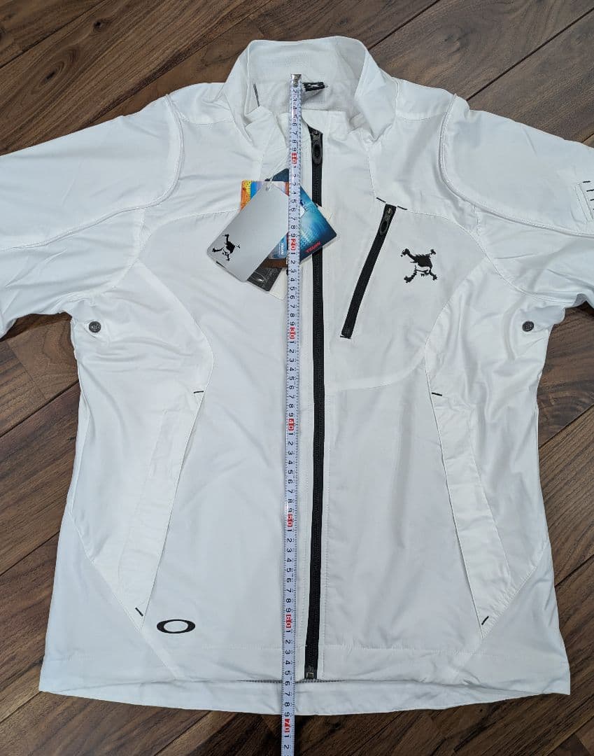 新品！Oakley メンズ ゴルフジャケット M ホワイト
