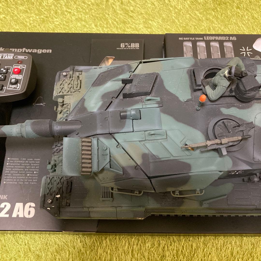 東京マルイ RC戦車 LEOPARD2 A6 1/24