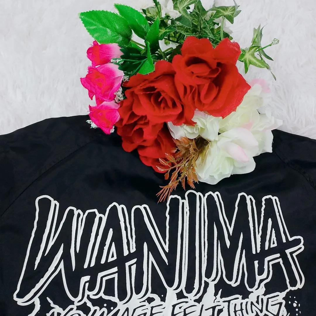 【美品】WANIMA ワニマ コーチジャケット pizza of death 黒