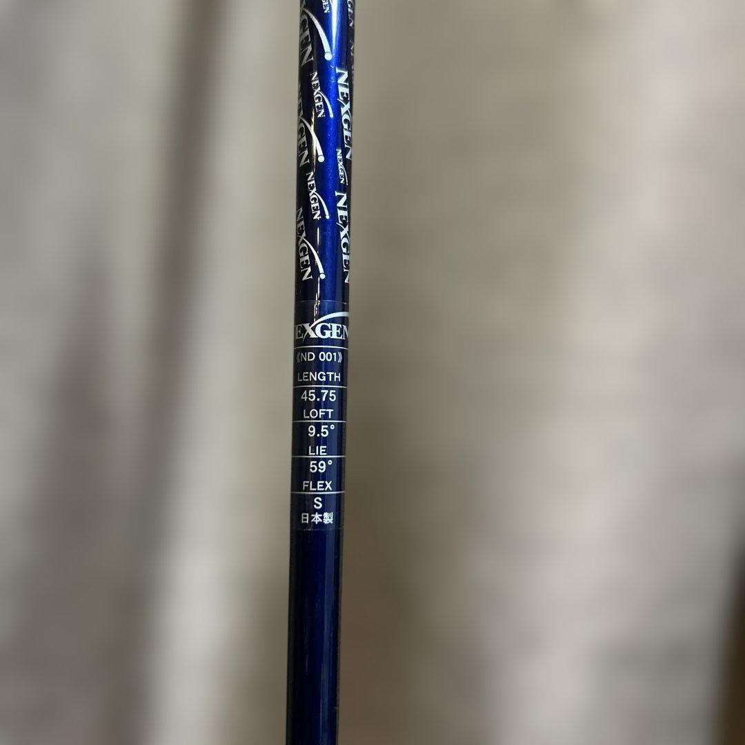 【専用ヘッドカバー付】ND001 NEXGENドライバー　シャフトNEXGEN