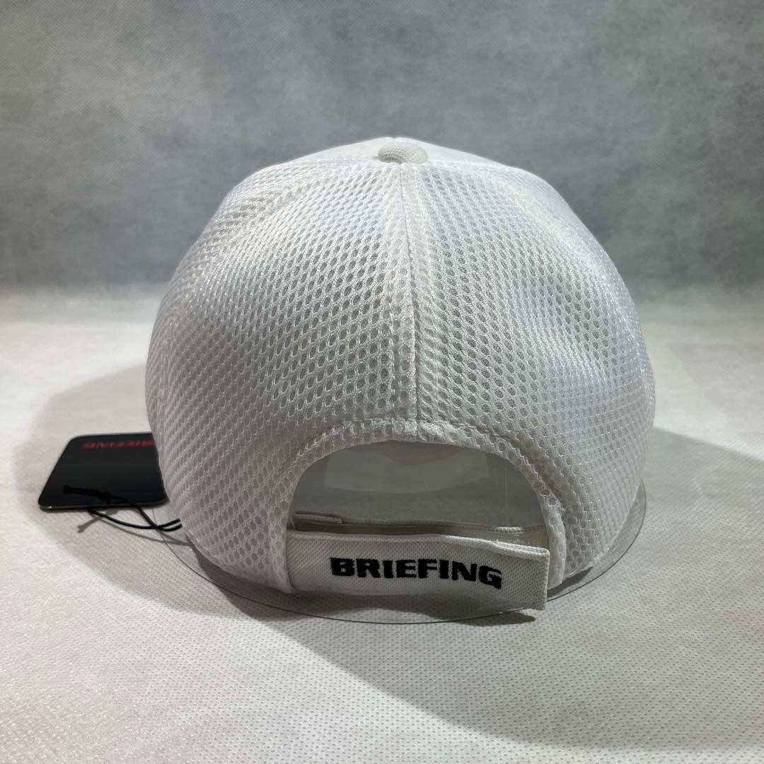 BRIEFING メッシュキャップ ホワイト