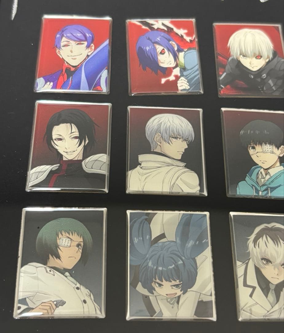 東京喰種EX. 完全描きおろしコンプリートピンズセット