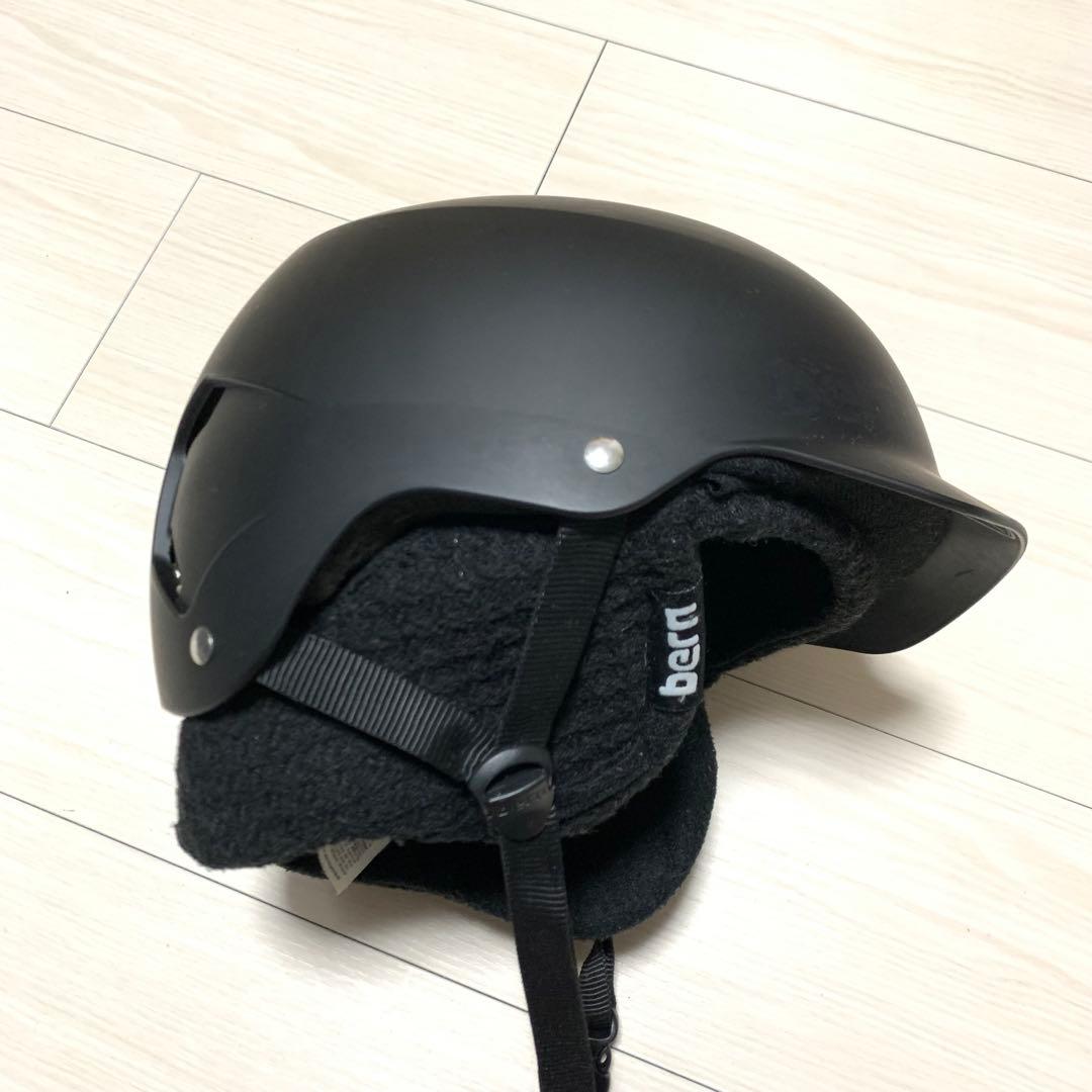bern WATTS XL スノー用アクセサリー付き MATTE BLACK