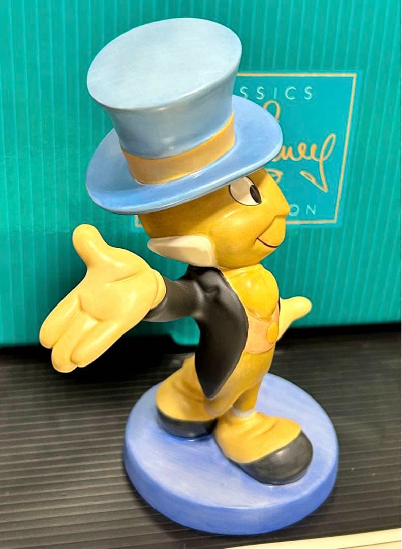 WDCC ディズニー　ピノキオ　ジミニー・クリケット　未使用保管品　証明書付き