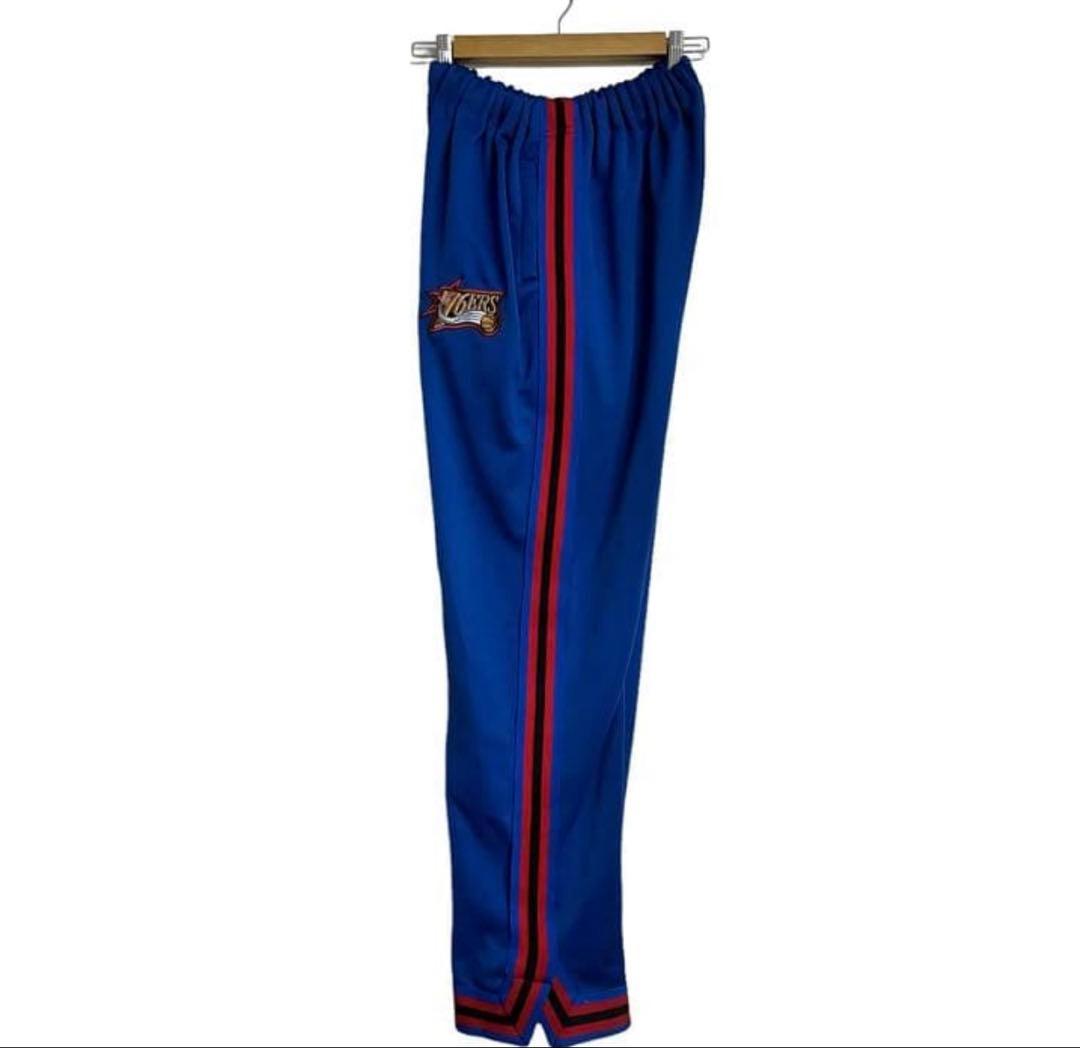 76ers ジャージパンツ NBA バスケ US古着 2X セブンティシクサーズ