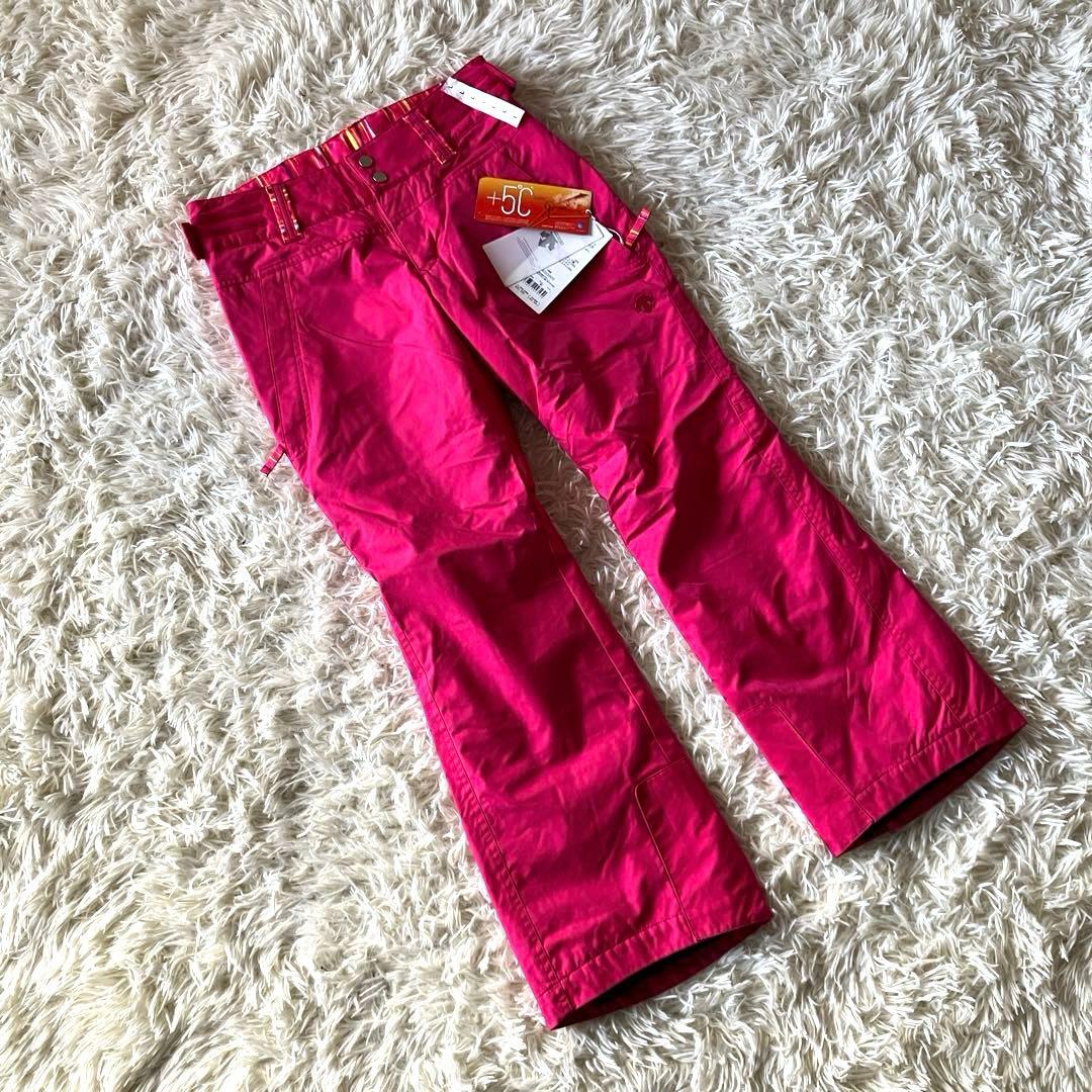 #10L✨新品✨DESCENTE✨スキーウェア パンツ レディースL ピンク