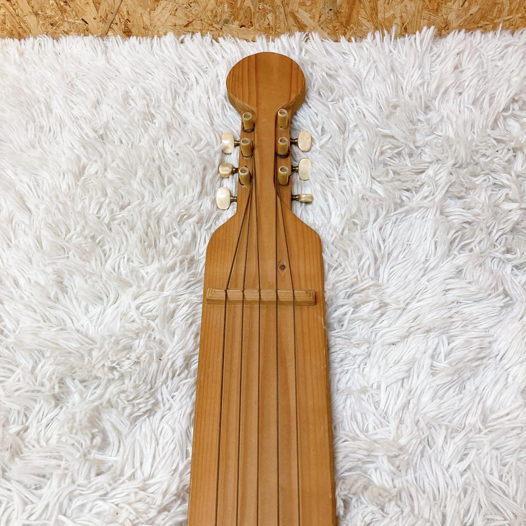 アイヌ楽器　トンコリ　五弦琴　ゴールデンカムイ