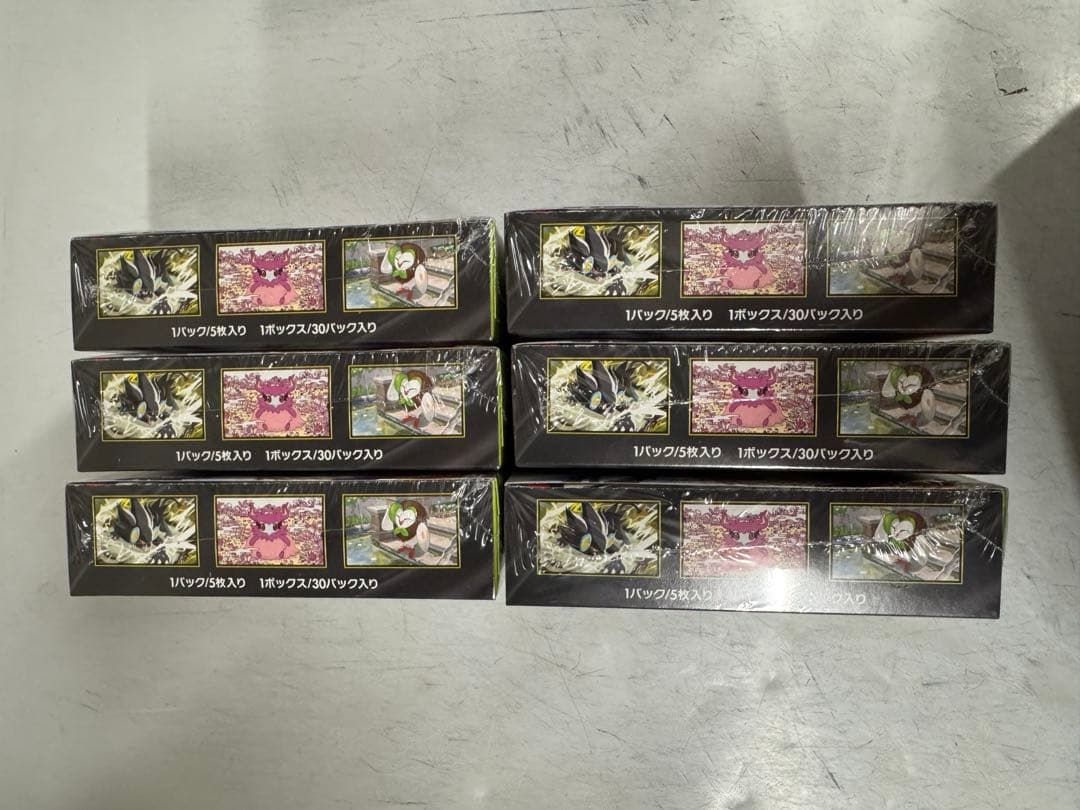 ポケモンカード ムニキスゼロ 6BOX シュリンク付き
