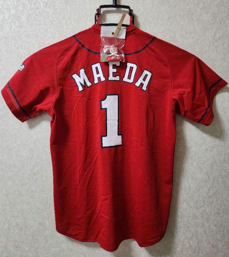 広島東洋カープ　前田智徳　ユニフォーム　てるてる坊主