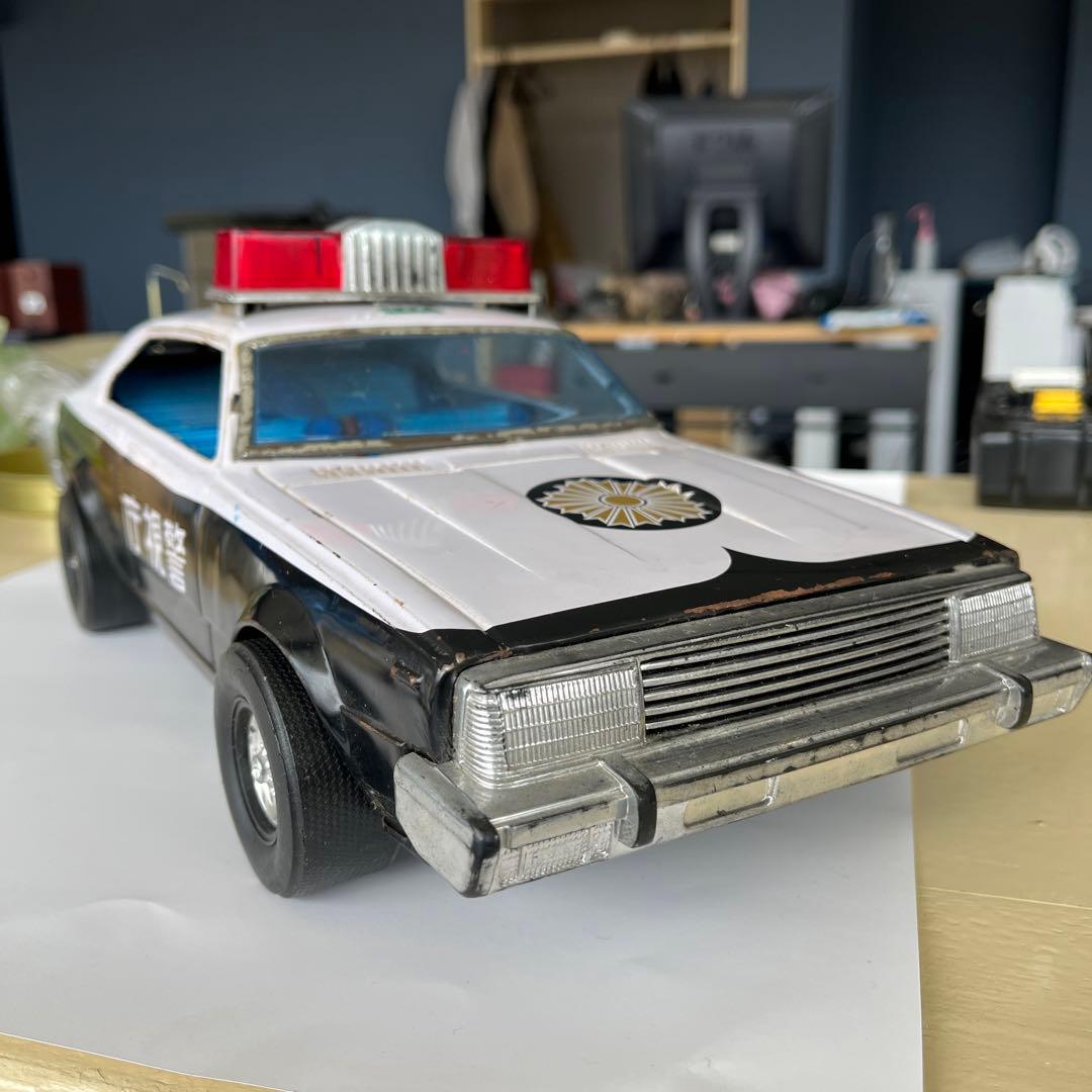 希少 セドリックパトカー ブリキ製 パトカー ミニカー 警視庁