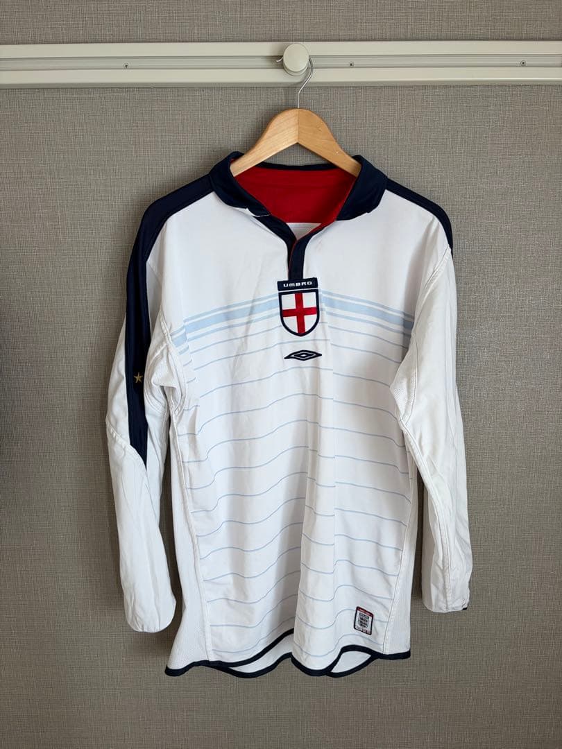 Umbro イングランド代表 長袖ポロシャツ　柴田ひかり着用