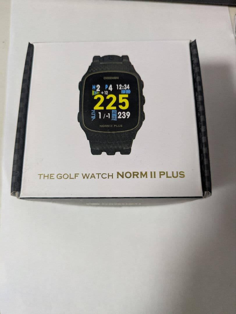 GREENON NORM II PLUS ゴルフ用GPSウォッチ