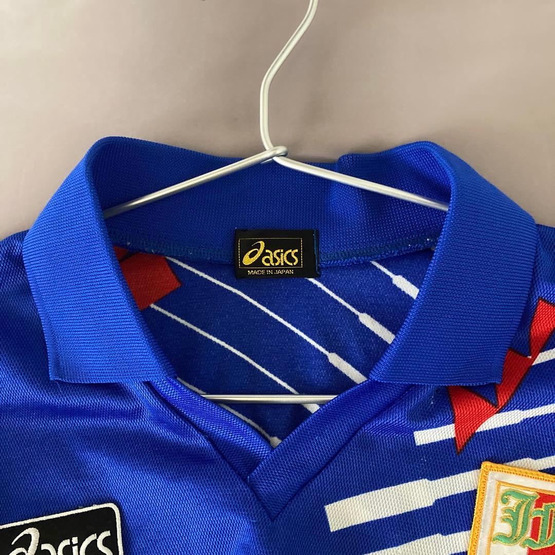 アシックス サッカー日本代表ユニフォーム ドーハモデルL 日本製
