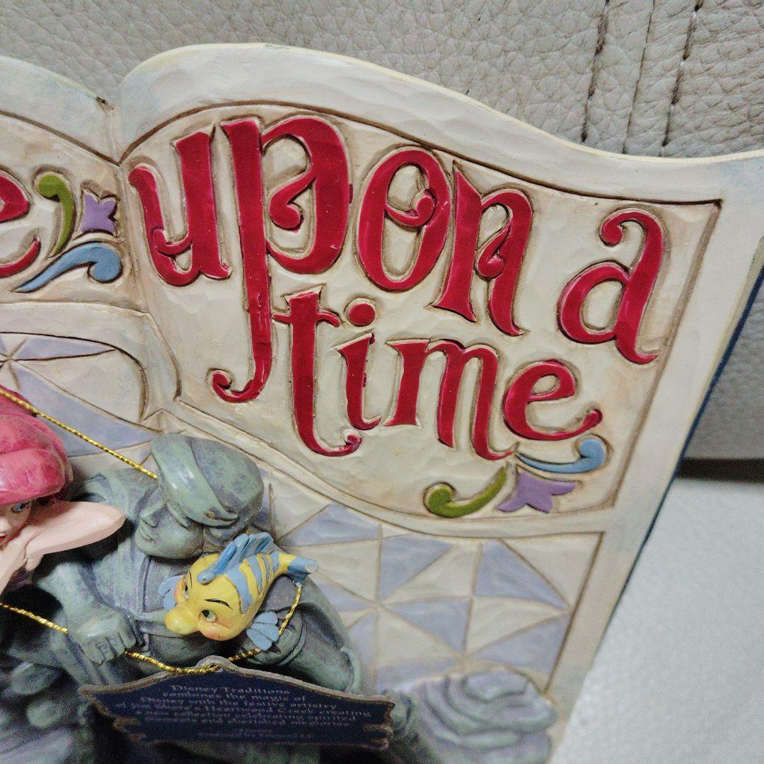 ディズニー　リトルリトルマーメイド　アリエル　洋書　置物　ヴィンテージ