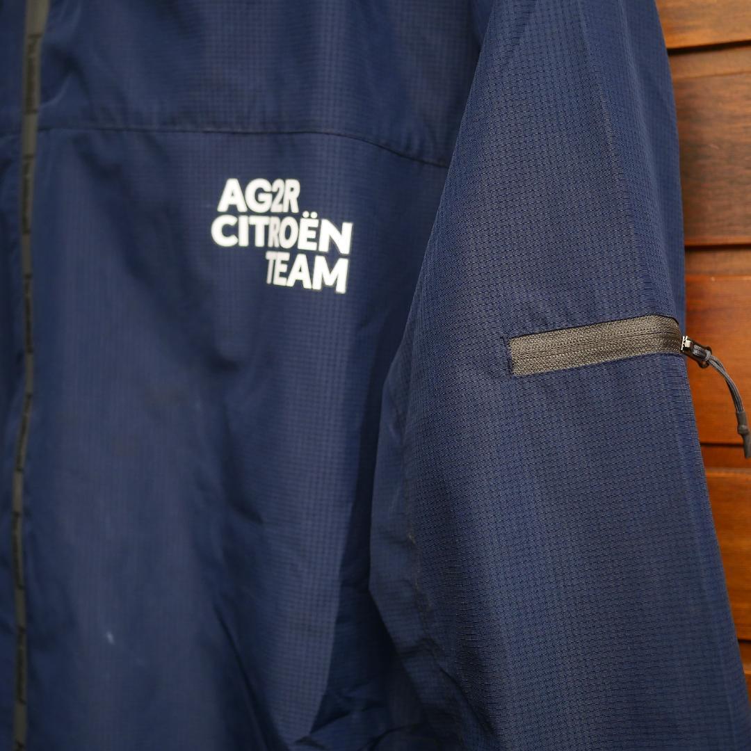 選手支給品 AG2Rシトロエン スプレージャケット 防水防風 非売品 プロチーム