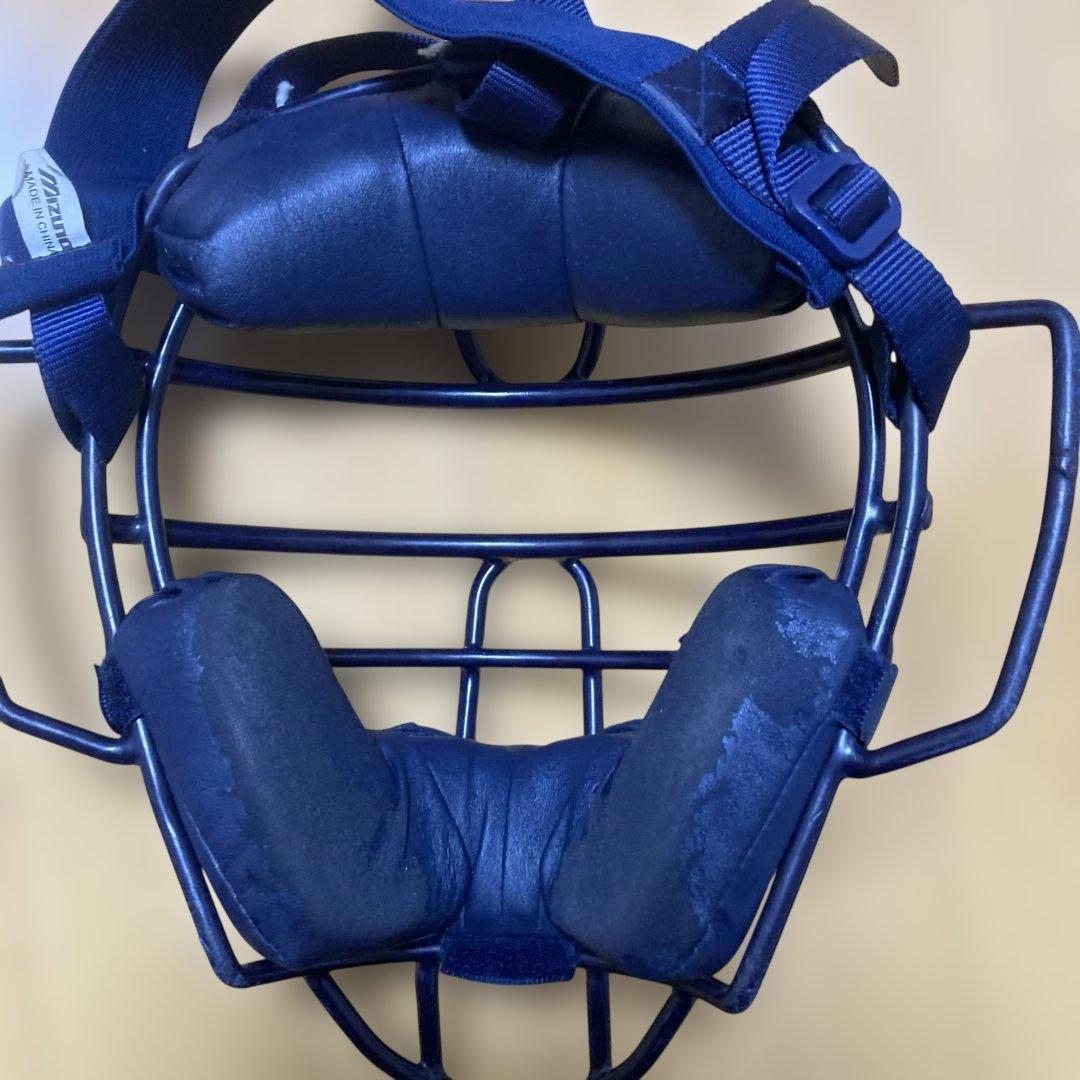 Mizuno キャッチャー用プロテクター JSB ネイビー　軟式用　Lサイズ