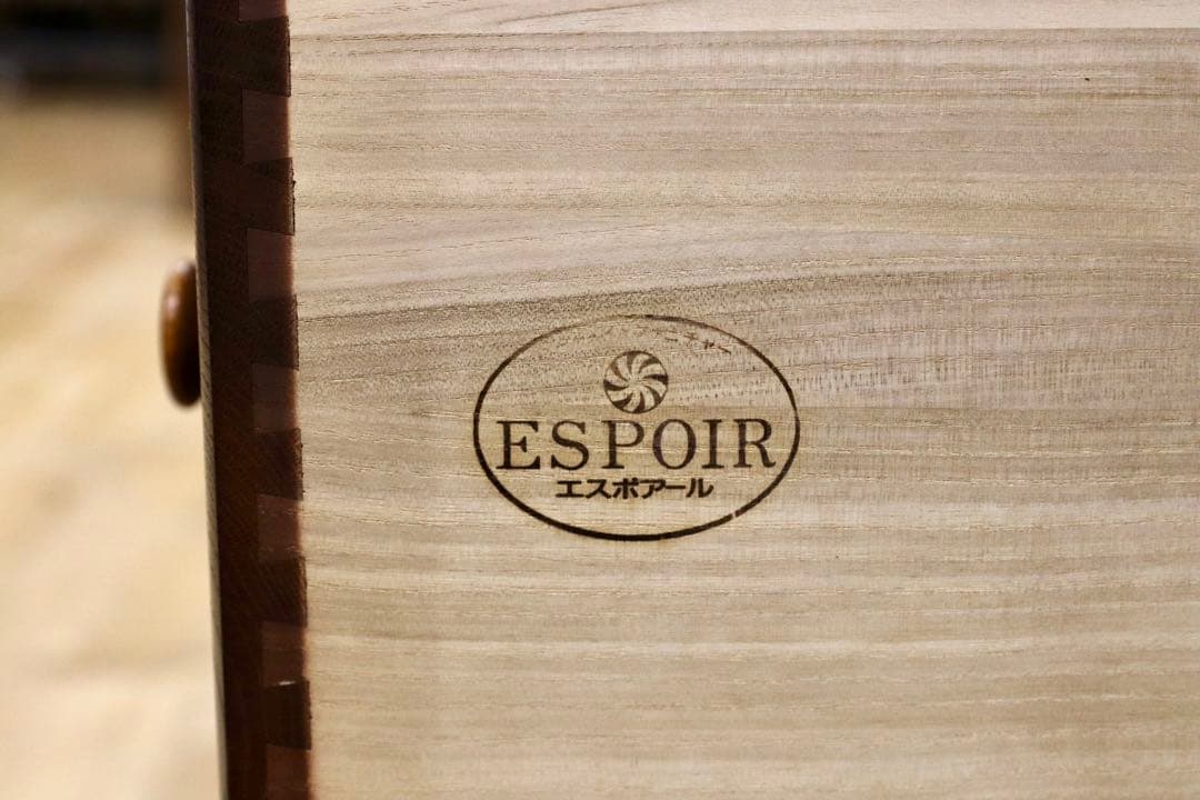 GMGH441○山室家具 旭川家具 エスポアール ドレッサー 鏡台 化粧台 三面