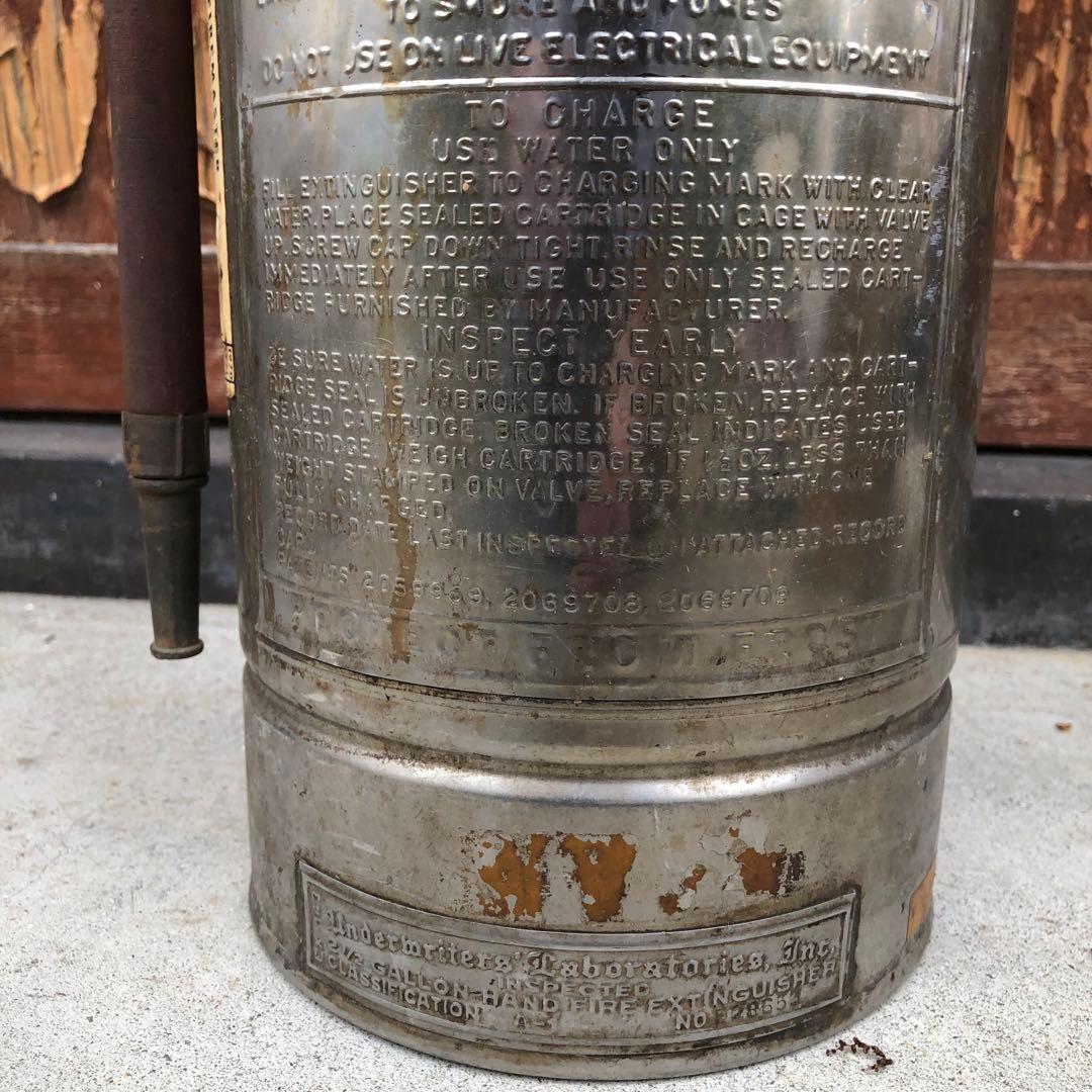 レトロ 消火器 Kidde FIRE EXTINGUISHER アメリカン雑貨