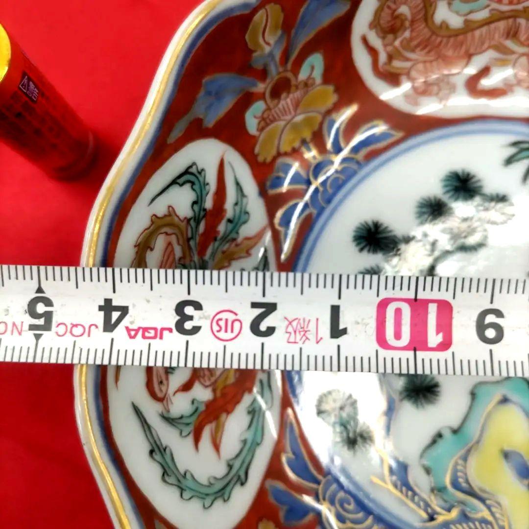 有田焼　伊万里焼　古伊万里　金彩　色絵　なます皿　小皿　小鉢　5寸皿5客セット①