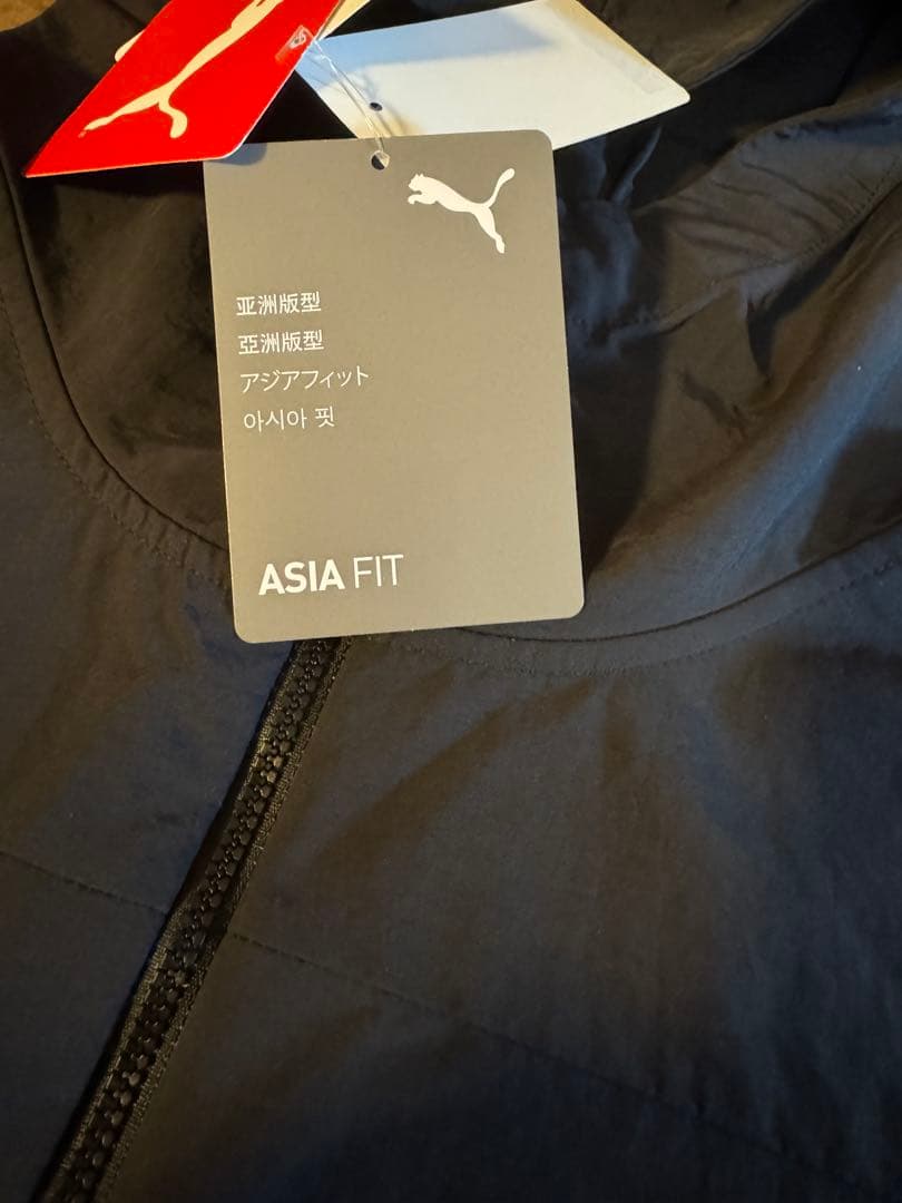 PUMA ASIA FIT ブラック　レディース　Ｌウィンドブレーカー