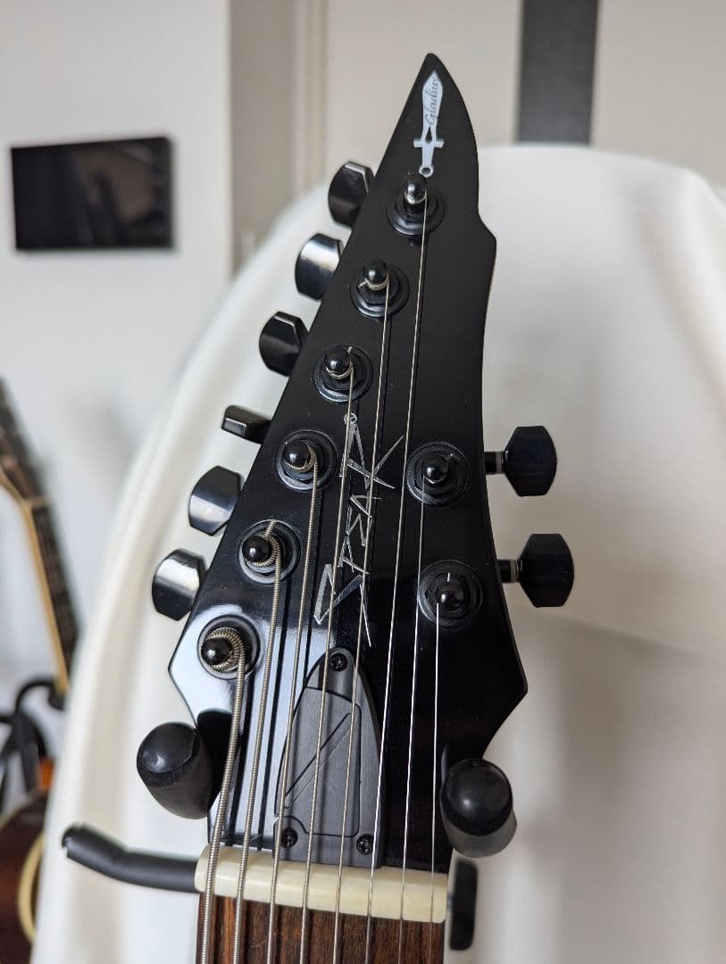spear guitars 8弦ギター　カタログ外？　配線修理済