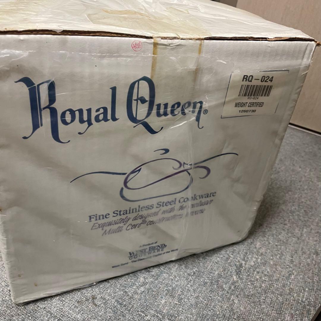 希少　Queen ロイヤルクイーン 鍋セット RQ-024 IH対応