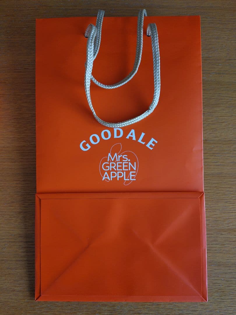 グッドエール　Mrs. GREEN APPLE ステッカー全４種・グラス・紙袋