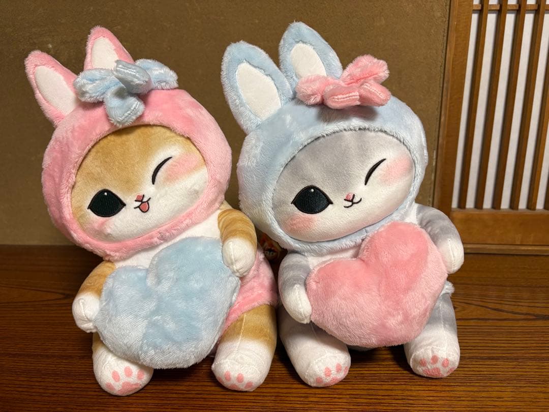 mofusand モフサンド うさにゃん BIGぬいぐるみ 2体セット