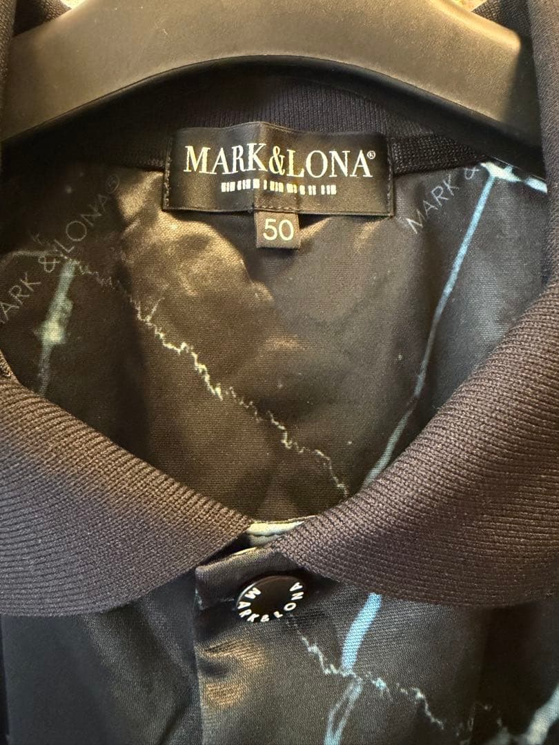 MARK & LONA マーブルポロシャツ 50
