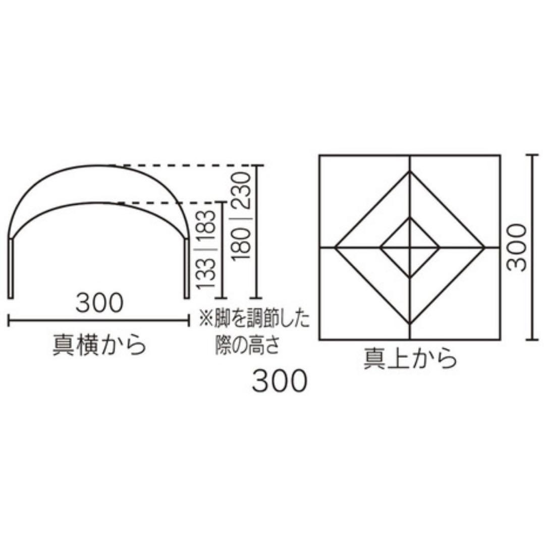 【美品】Coleman パーティーシェードライト 300+ サイドウォール3枚付