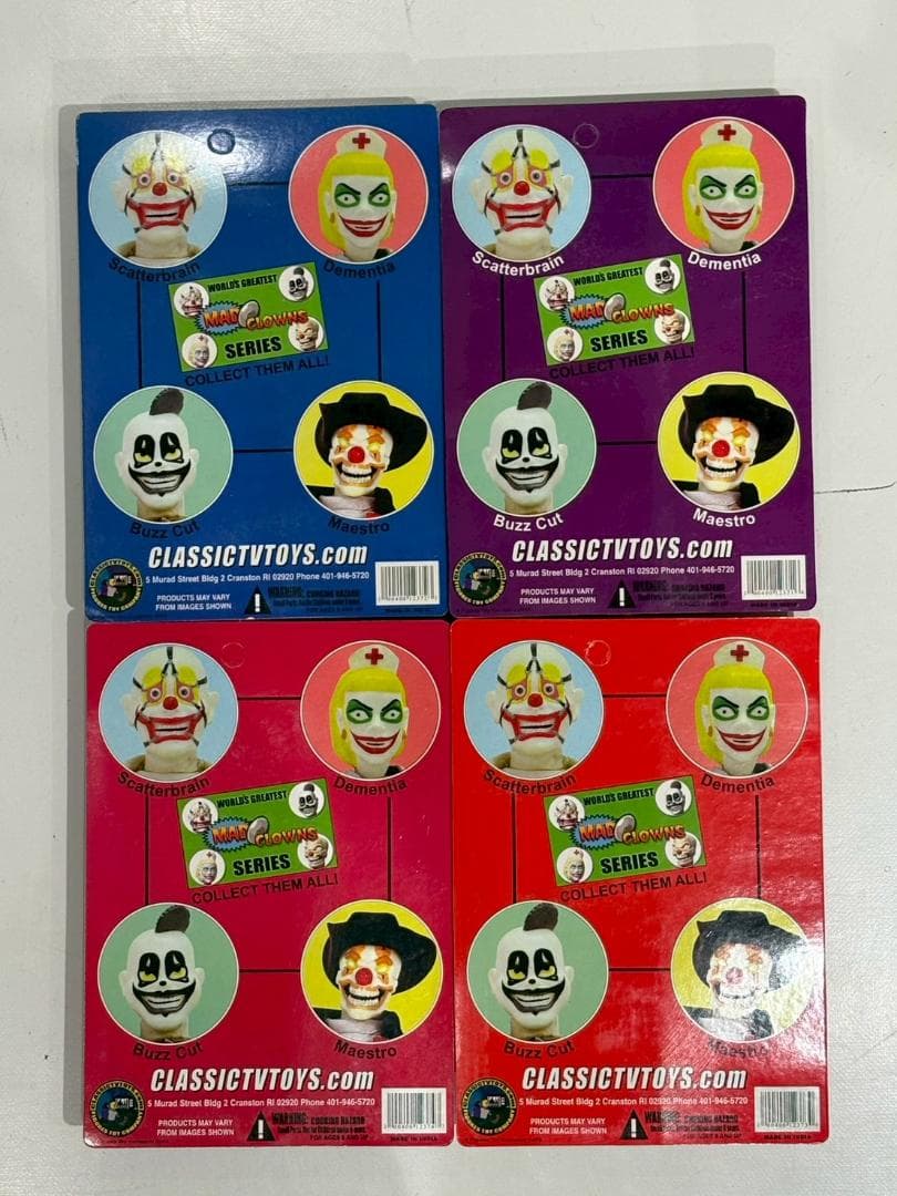SF・ファンタジー・ホラー Classic TV Toys MAD CLOWNS 4 sets