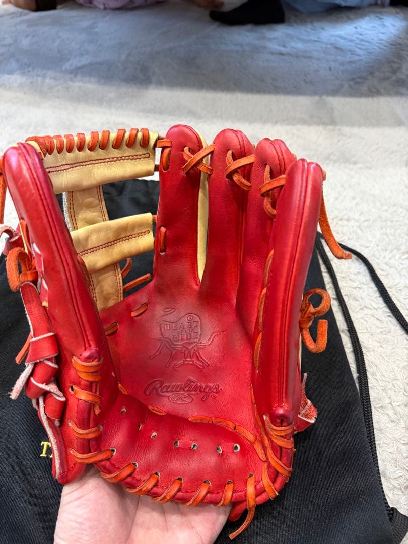 ローリングス　オーダー　軟式グローブ岡本モデル
