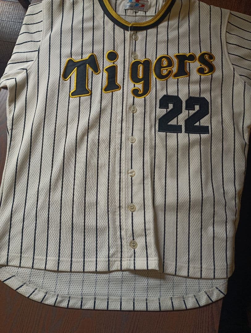 田淵幸一　阪神タイガース　レプリカユニホーム　フリーサイズ