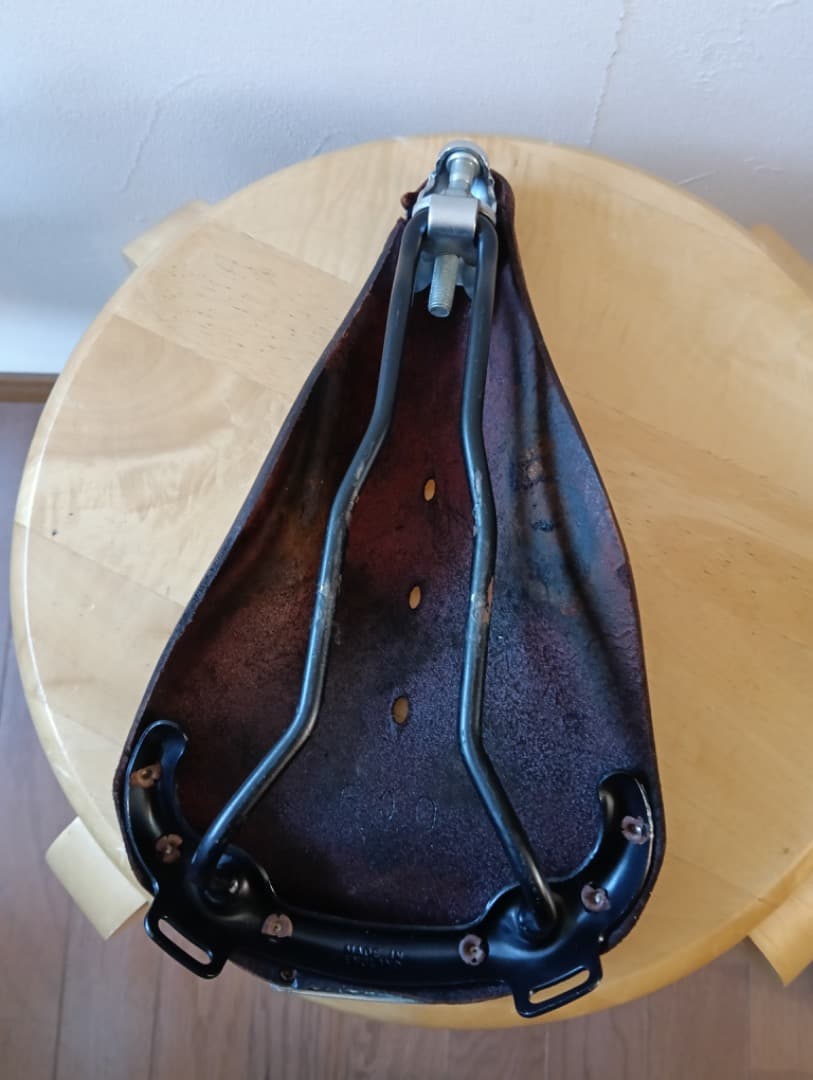 BROOKS ブルックス　B17 レザーサドル　 ブラウン　現状品