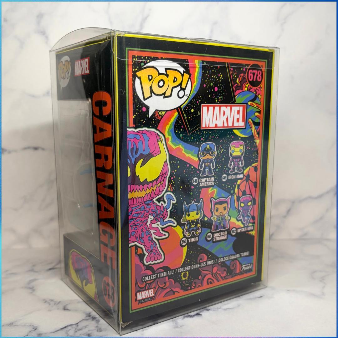 【海外限定版】MARVEL カーネイジ ネオンブラックライト Funko