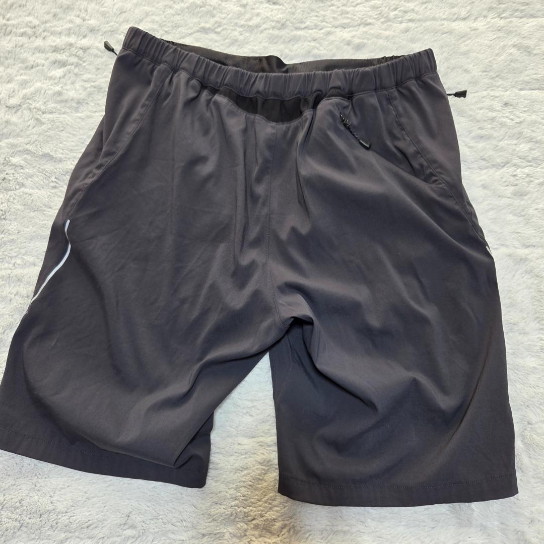 モンベル　ハーフパンツ　黒　L　サイクルツーリングショーツ　自転車　サイクリング