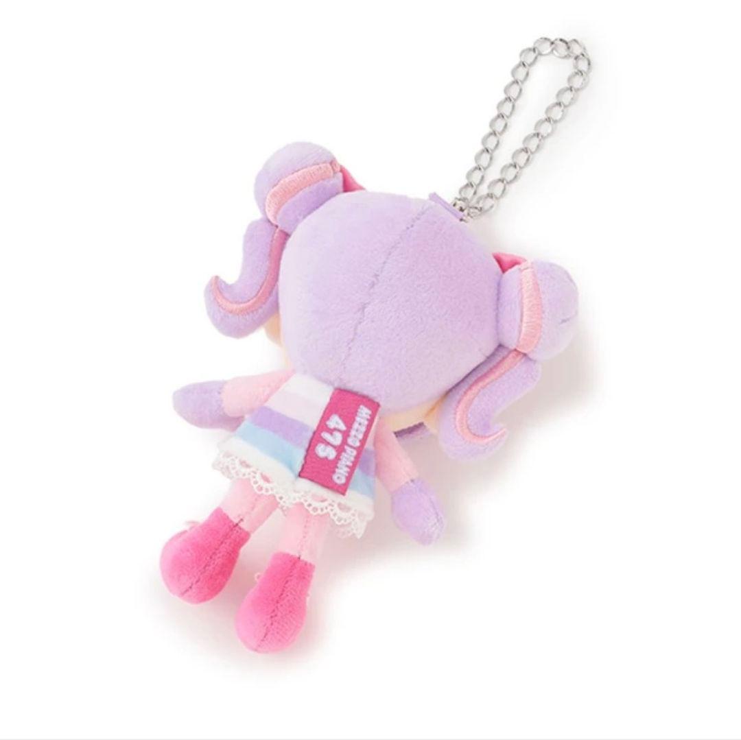mezzo piano しなこちゃんぬいぐるみチャームラベンダー新品タグ付
