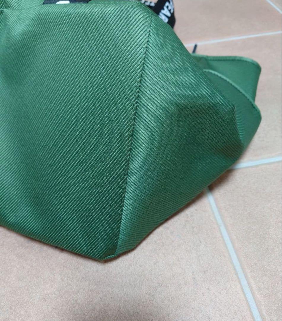 正規品中古美品レア限定カラーパーリーゲイツロッカーバッグ渋めグリーン