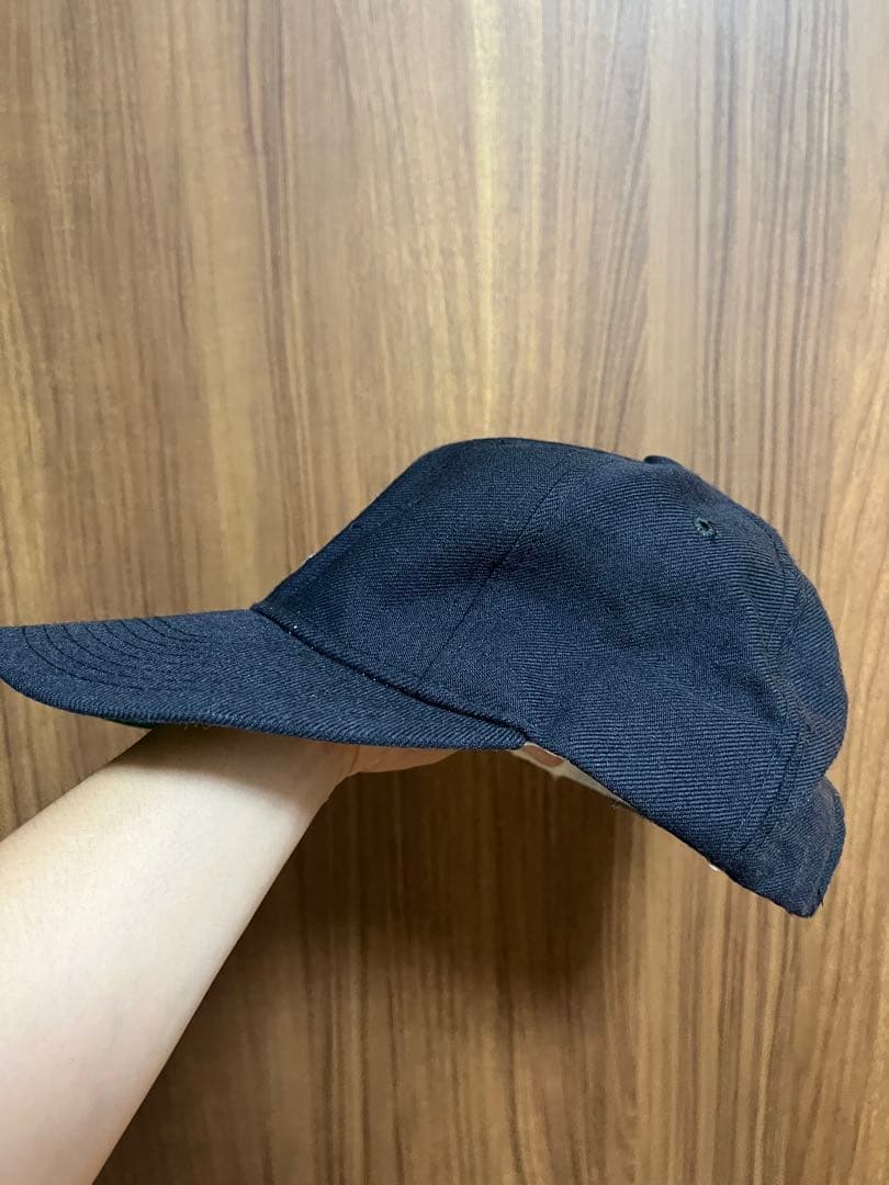 ヤンキースNEWERAプロモデル90sビンテージキャップ紺フリーsupreme