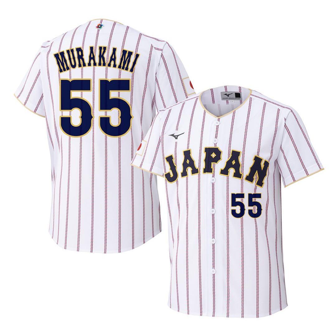 【新品 正規品】O 村上宗隆 ホーム レプリカユニフォーム WBC 2026