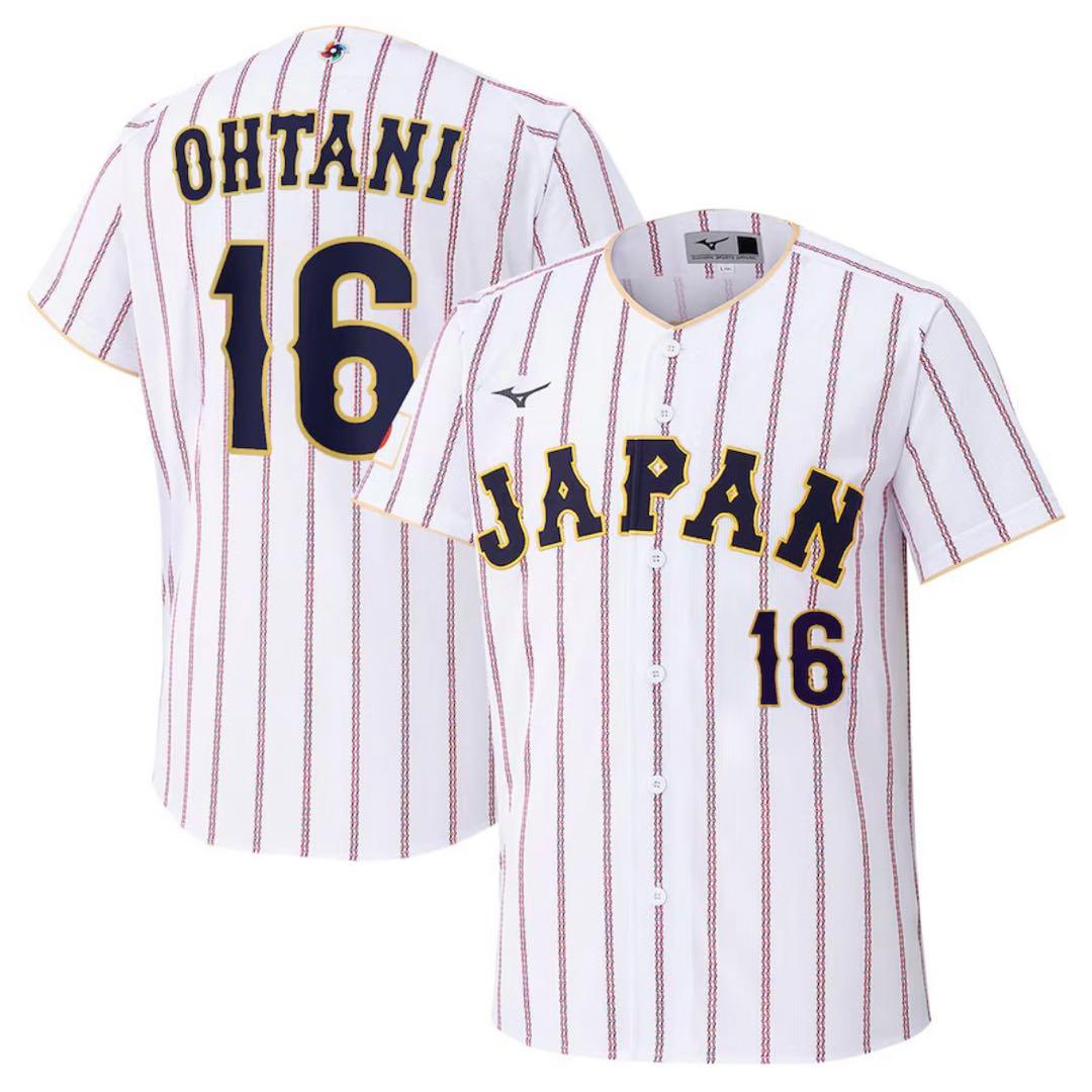 大谷翔平 日本代表 MIZUNO WBC2026 レプリカユニフォームL 2種
