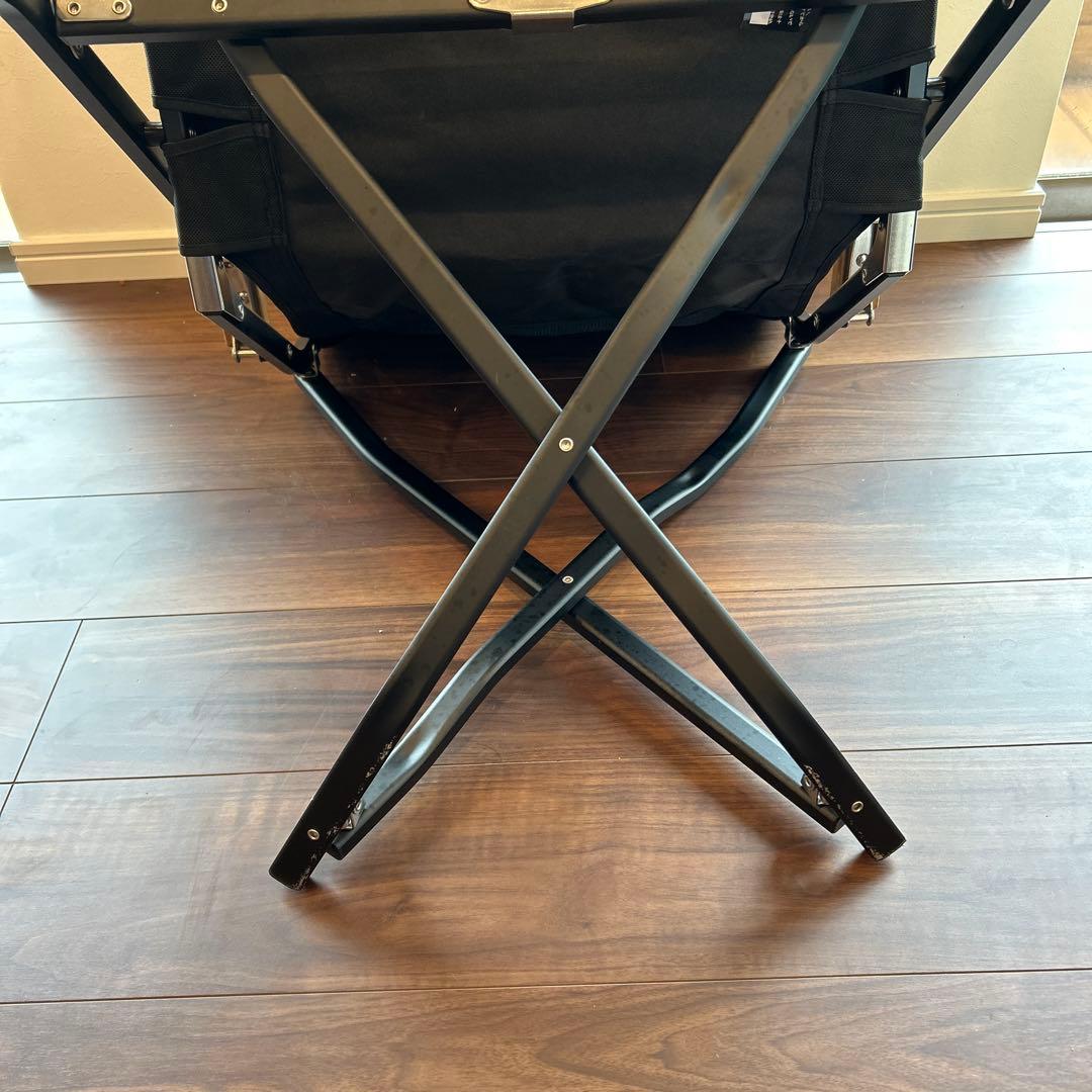 スノーピーク　ガーデンローチェア　コーデュラブラック