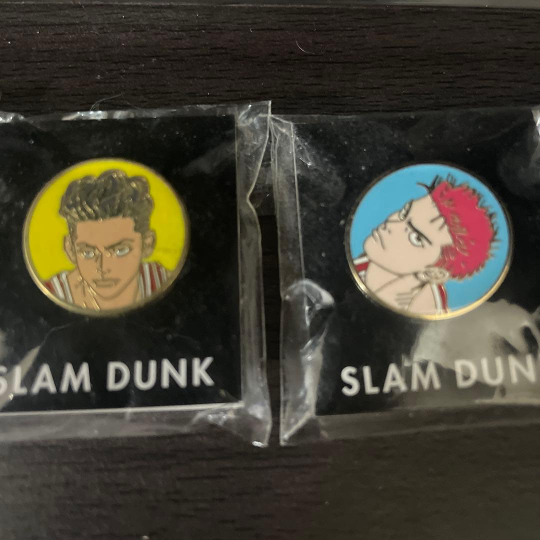 SLAM DUNK キャラクターピンバッジ 5個セット